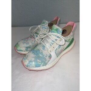 Adidas Women's Climacross BOOST Golf Shoes White, Flash Lime, Pink Q44933 Size 7